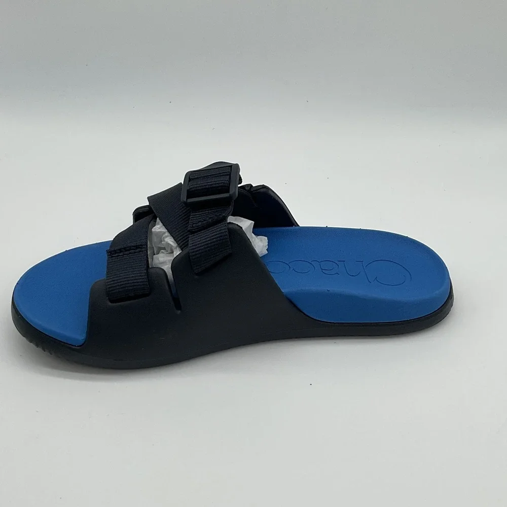 Chaco Chillos Kids Active Blue 2 Slide Sandals Size 2 New